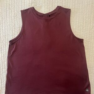 Prana Maroon Sleeveless Top
